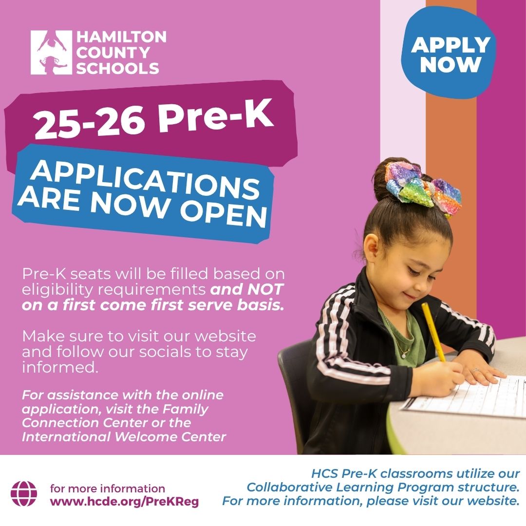 Pre-k registration info